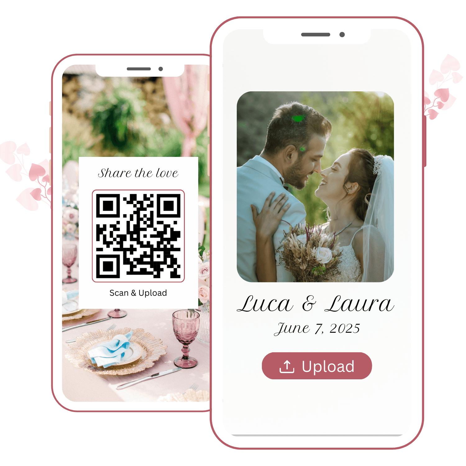 Wedding QR Code for Photos